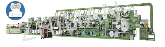新しい赤ん坊/S/M/Lサイズのおむつの製造業機械私タイプ