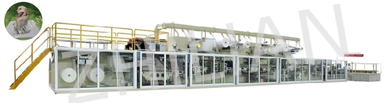 450mm 600mm 800mmの幅ペット パッド機械170 m/min 300 m/min
