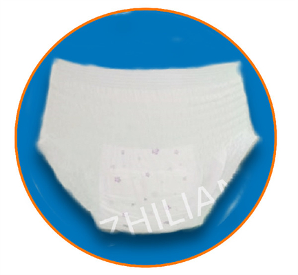 超薄く快適で使い捨て可能なMenstrual期間のズボン機械250pcs/分